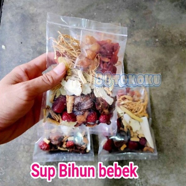 

Sup bihun bebek ak bihun herbal paket