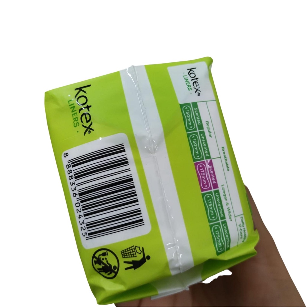 Bintang.Craft Kotex Pembalut Pantyliners Daily Liners Isi 16 S Scented / Unscented