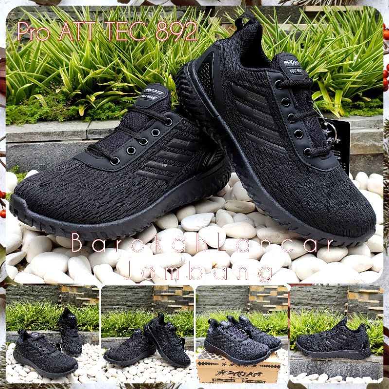 Sepatu sekolah hitam PRO ATT TEC / PRO ATT MR 850 / PRO ATT PMS /PRO ATT MG 35-38