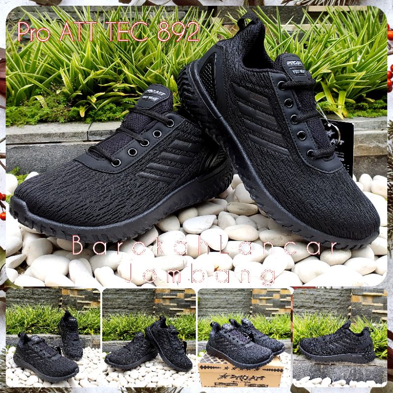 Sepatu sekolah hitam PRO ATT TEC / PRO ATT MR 850 / PRO ATT PMS /PRO ATT MG 35-38