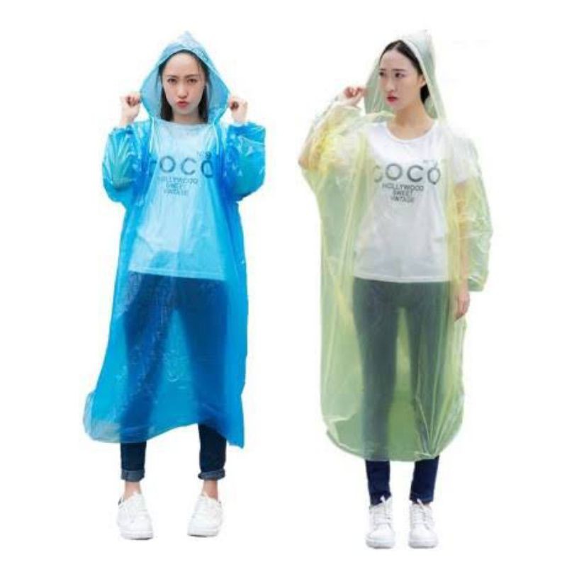 Jas hujan plastik poncho ponco bagus high quality