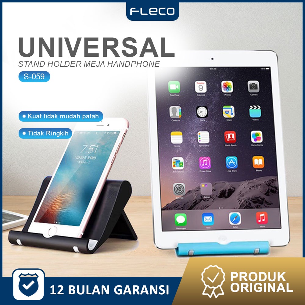 Holder Universal stand Phone stand sandaran hp dudukan handphone ipad S-059 FLECO