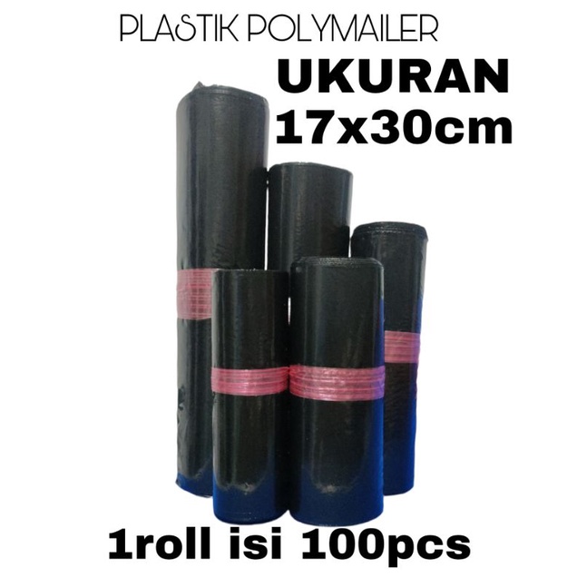 AXL Plastik packing POLYMAILER 17x30cm isi 100pcs