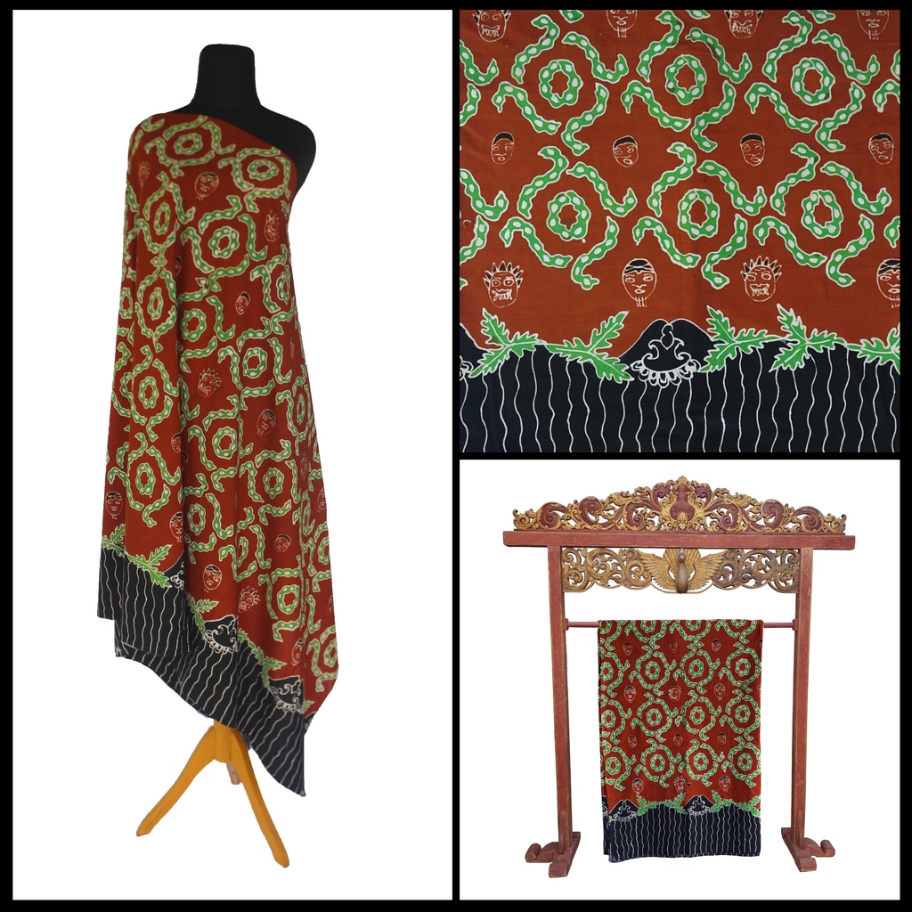 Bahan Batik, Kain Batik Tulis Motif Buncis Asli | Asli Handmade