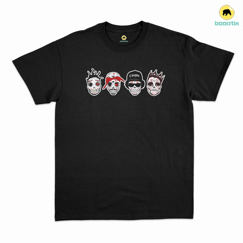 BEARSTIX - T SHIRT HIPHOP - KAOS RAPPER - BAJU TUPAC - KAOS EAZY - BAJU BIGGIE - KAOS RAPPER LEGEND