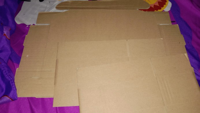 Mailer Box Polos / Box Pizza Polos 30x30x5 Cm ( 1pack Isi 25pcs )
