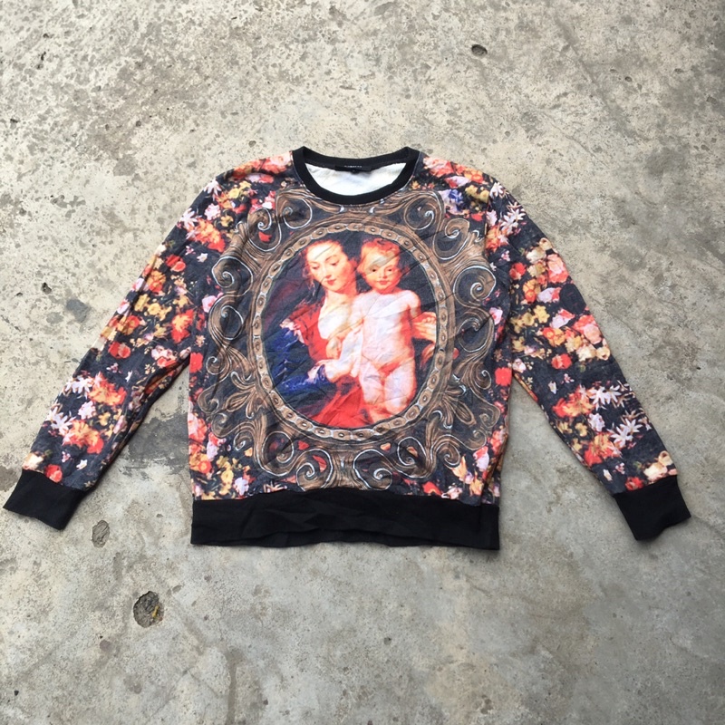 Crewneck GIVENCHY x MONALISA FULL PRINT Second