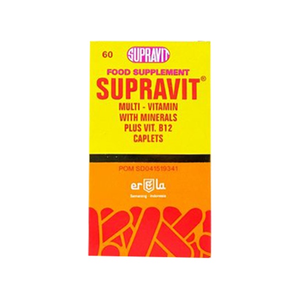 SUPRAVIT ISI 60 KAPSUL - MULTIVITAMIN