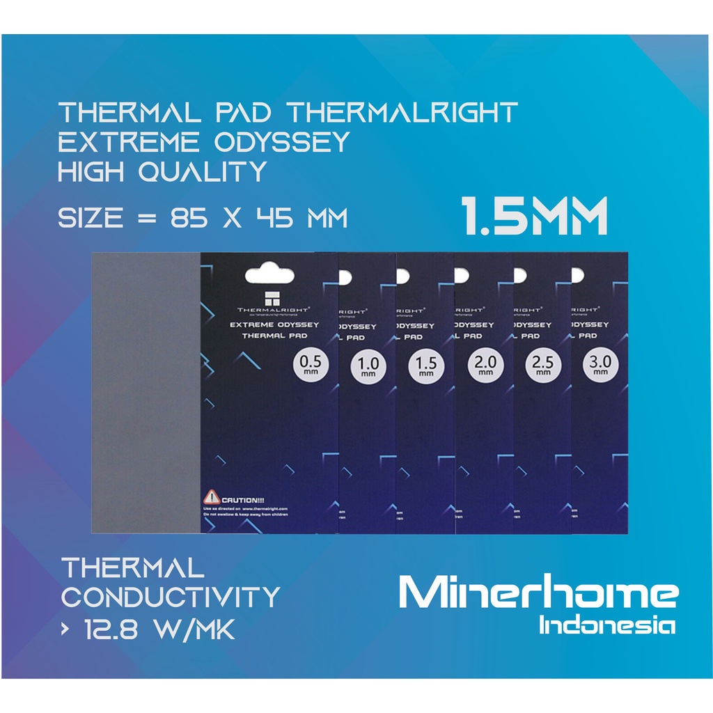 Thermal Pad Thermalright Odyssey 85 x 45 x 1.5 mm CPU Processor VGA