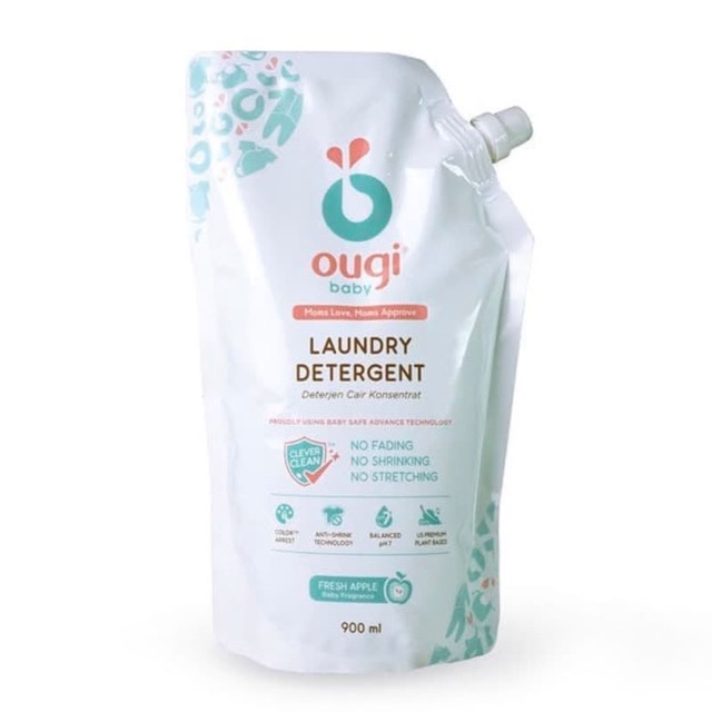 Ougi baby laundry detergent refill size 900ml