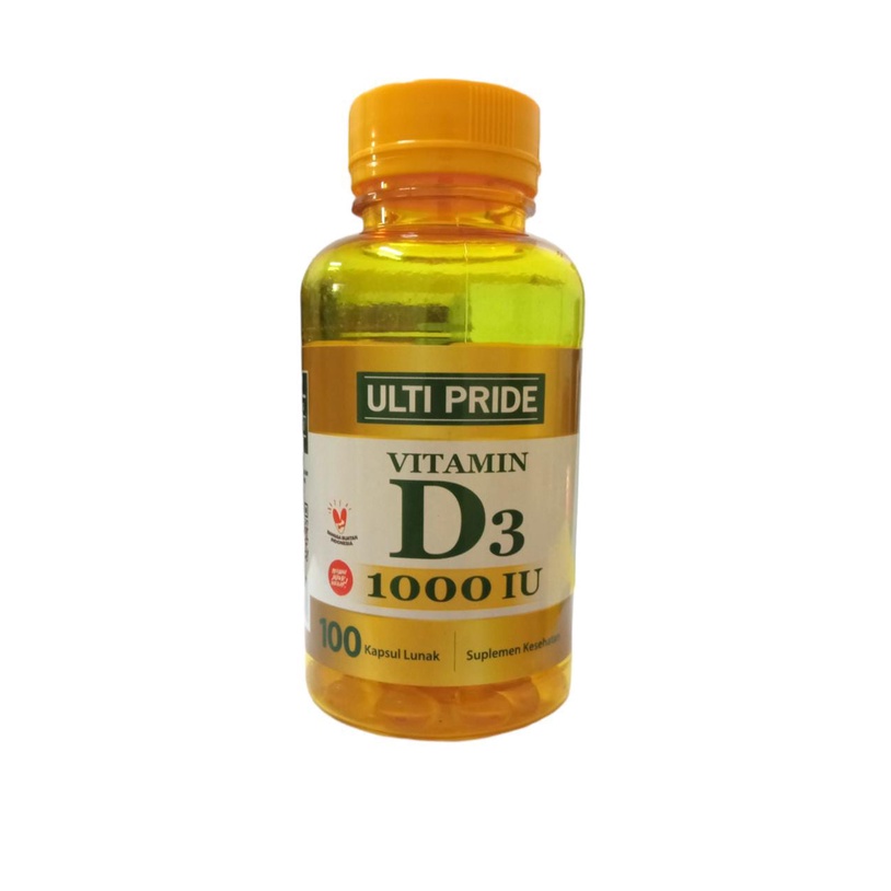 ULTIPRIDE VITAMIN D3 1000 IU ISI 100'S