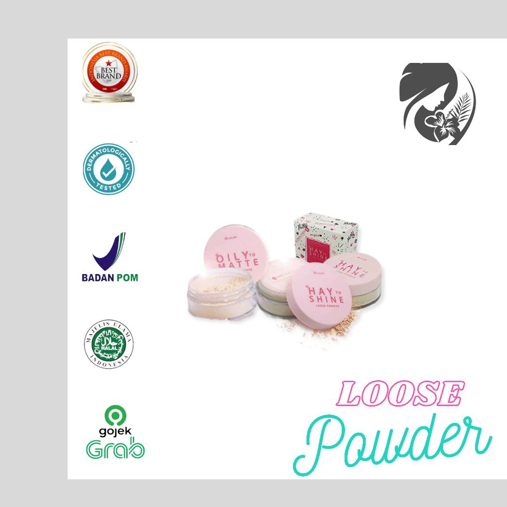 NEW PACKAGING LOOSE POWDER + FREE MASKER KAIN