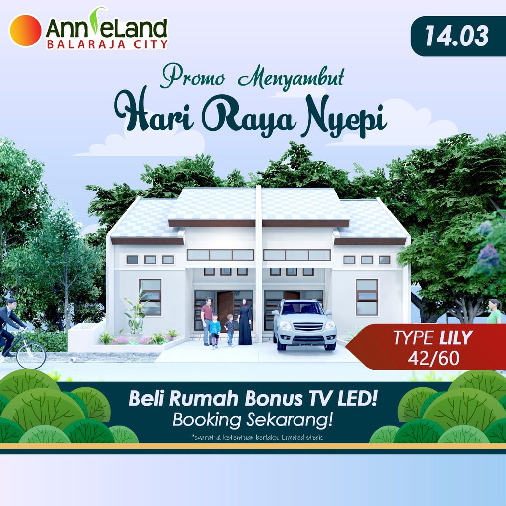 Jual Rumah Subsidi Siap Huni Annieland Indonesia Shopee Indonesia