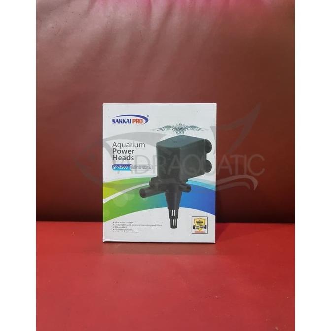 SAKKAI PRO SP-2500 AQUARIUM POWER HEAD POMPA AIR CELUP FILTER AQUARIUM adr4q Segera Beli