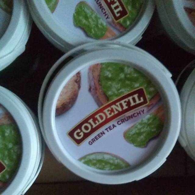 

Golden Fill green tea, choco crunchy, tiramisu, dan milk crunchy 1 kg