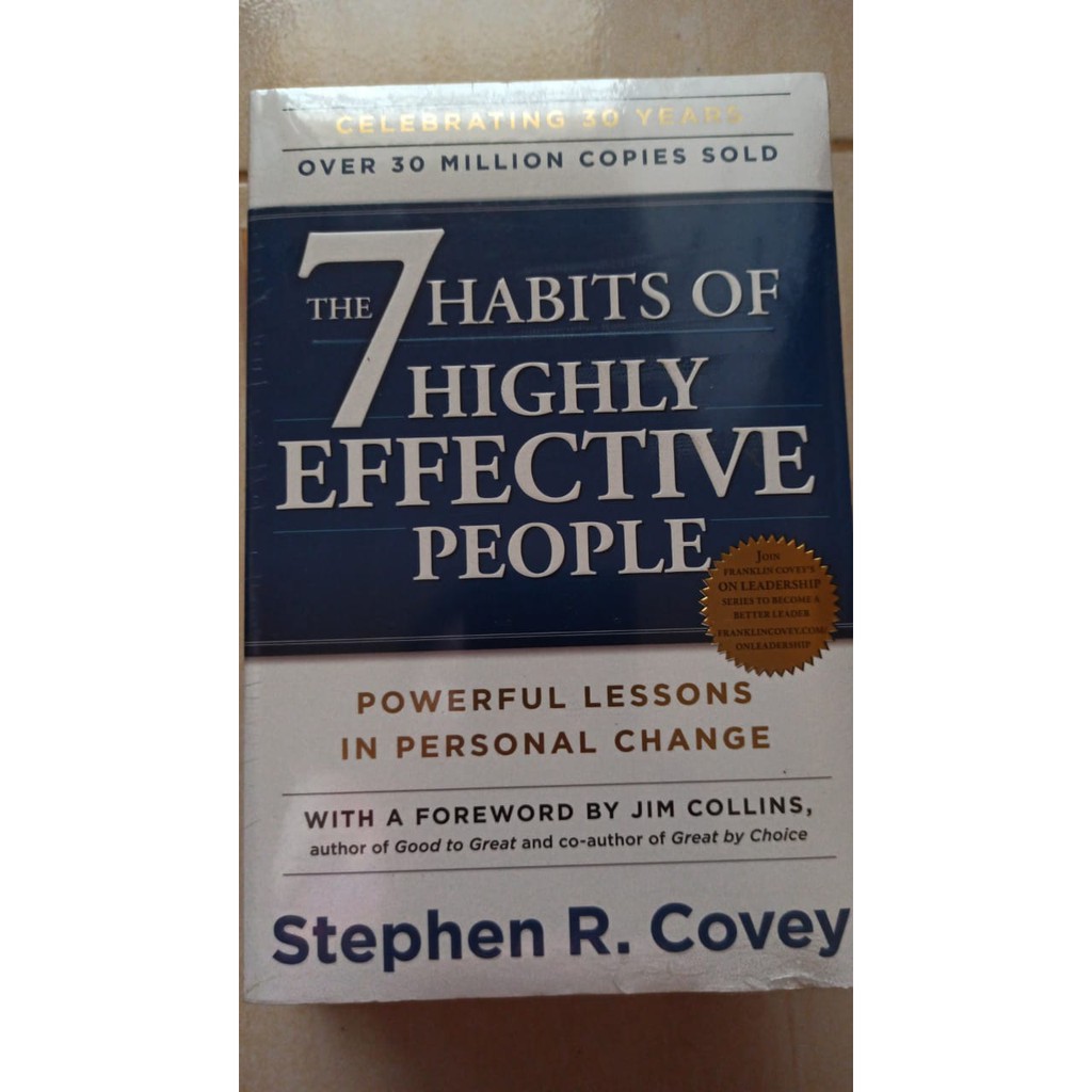 Jual Buku "The 7 Habits Of Highly Effective People" Karya Stephen R ...