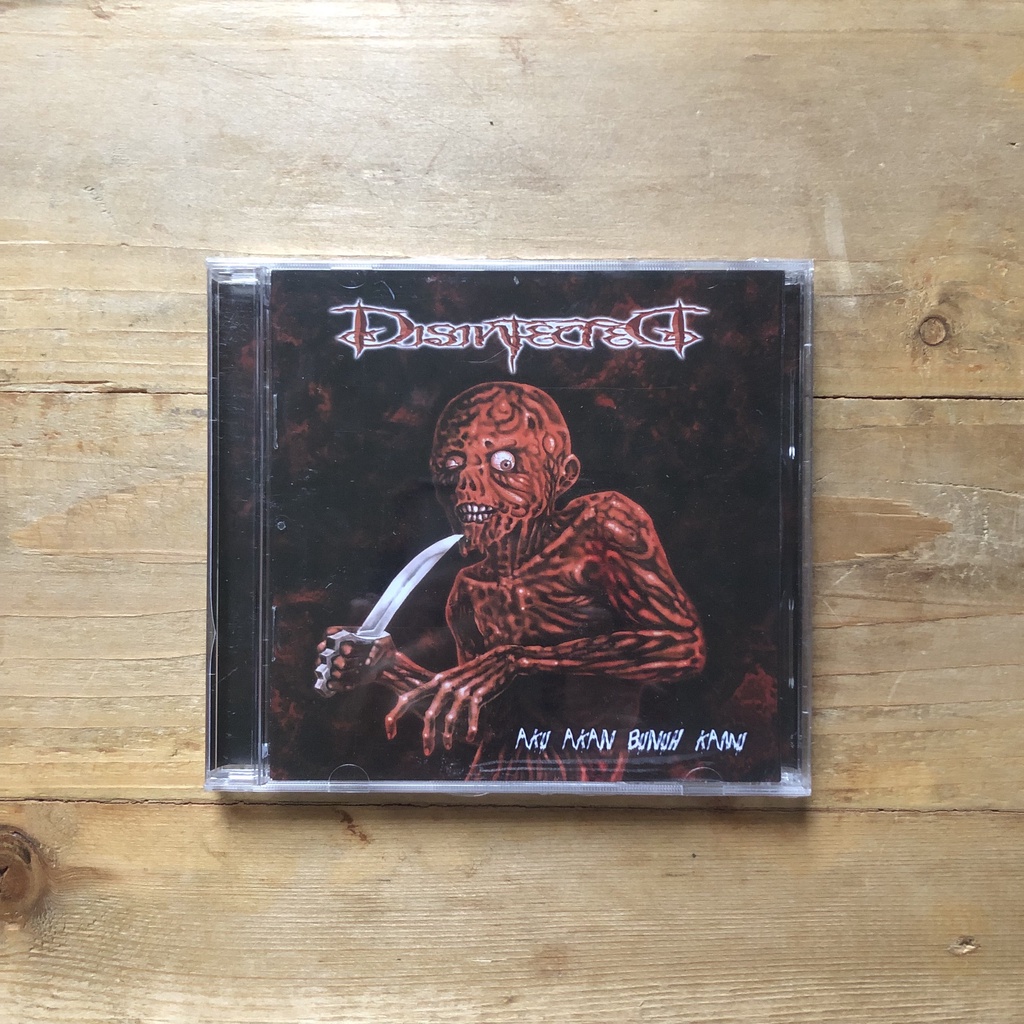 CD Lokal Disinfected - Aku Akan Bunuh Kamu CD Original