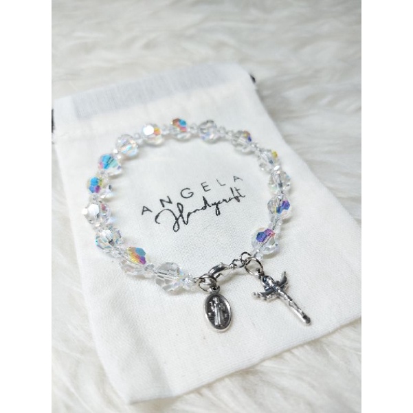 Gelang rosario swarovski
