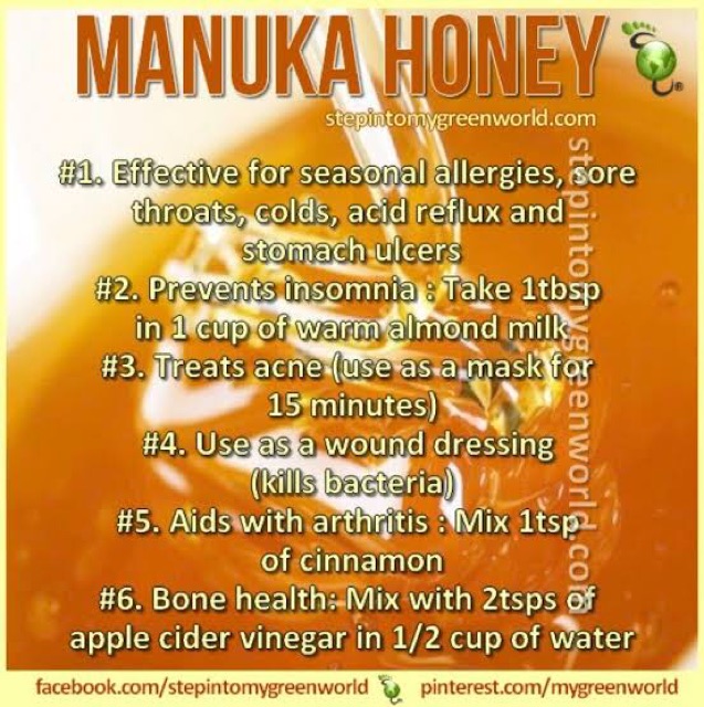 Organic RAW Manuka Honey 500gr