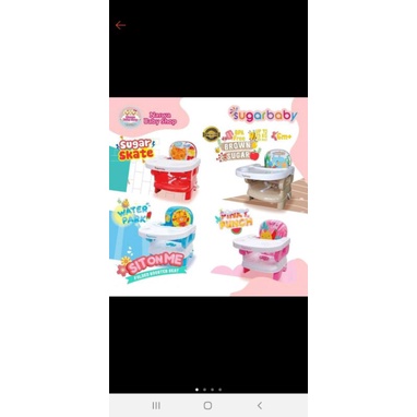 Sugar baby Sit on me / tempat makan bayi