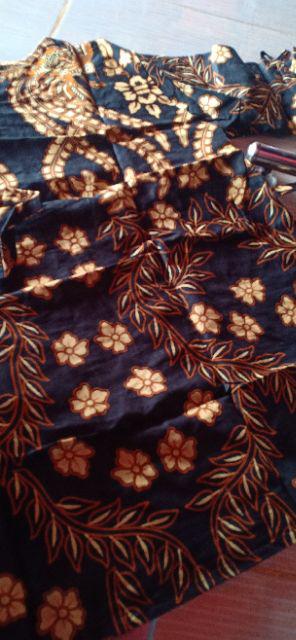 Batik Couple Keluarga Sania Ruffle Ori Ndoro Jowi Dnt Mego Kuning