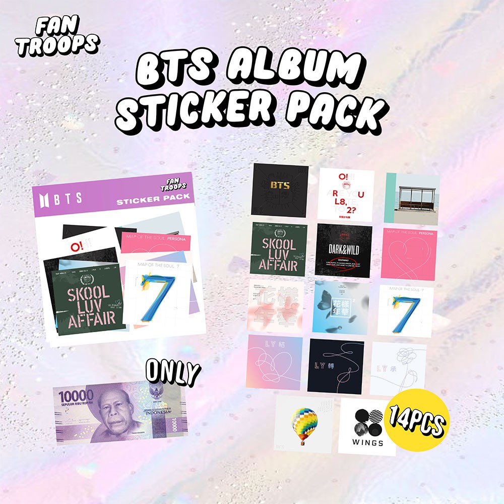 BTS ALBUM STICKER PACK