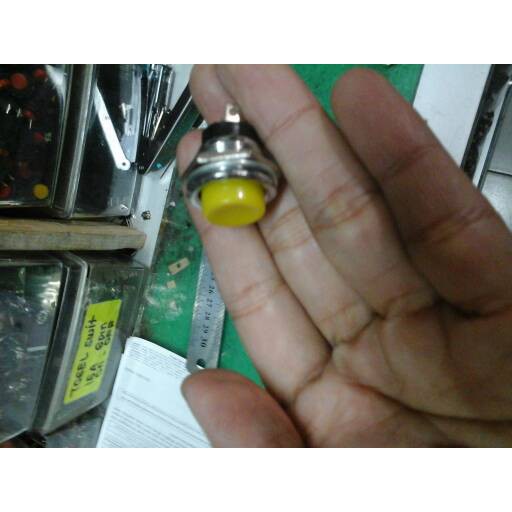 push button 20mm besi