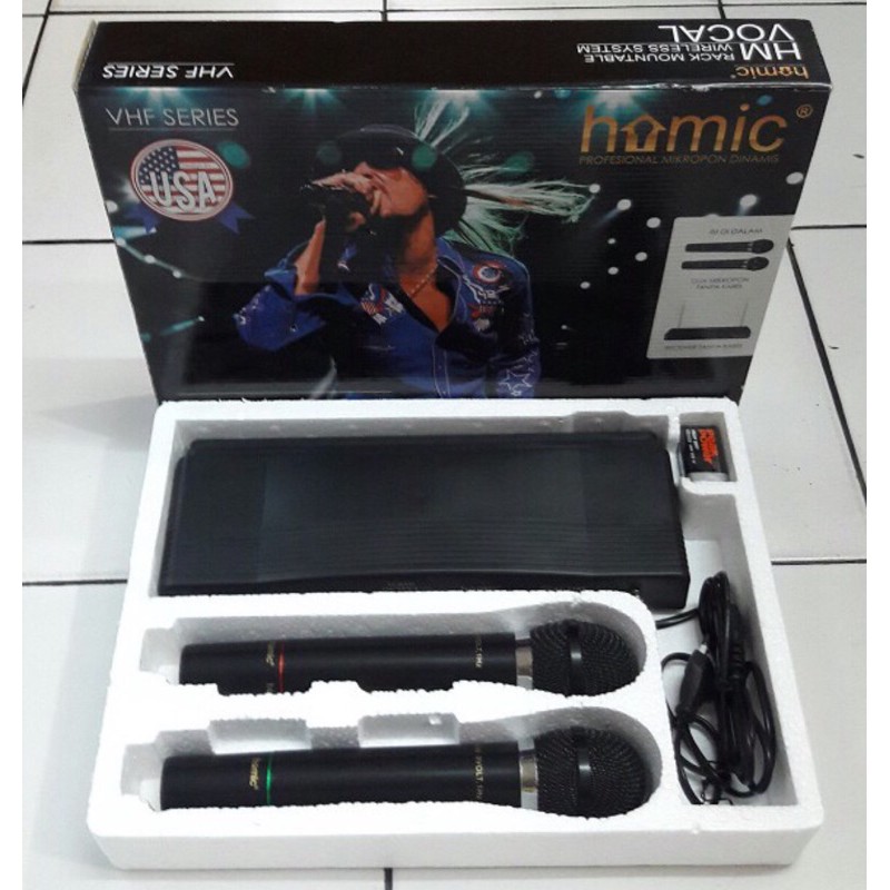 Mic Wireless Homic HM-306