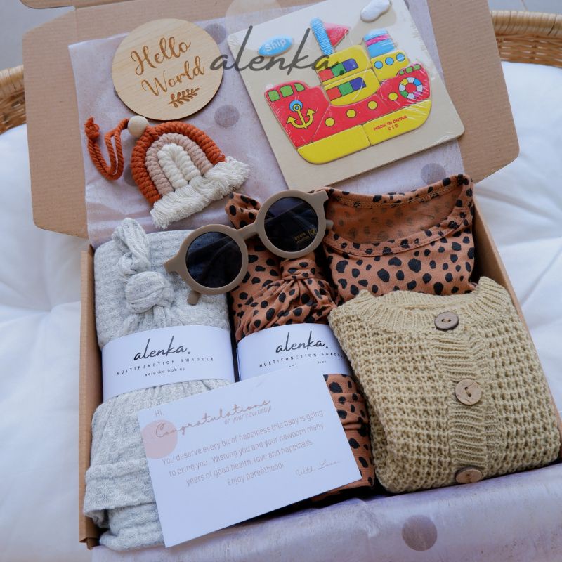 Baby Hampers / Hampers Bayi / Paket Hemat Alenka-B. Choco Polka