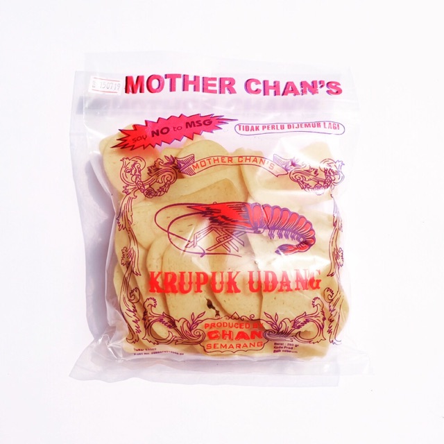 Kerupuk udang mother chan’s 250gr