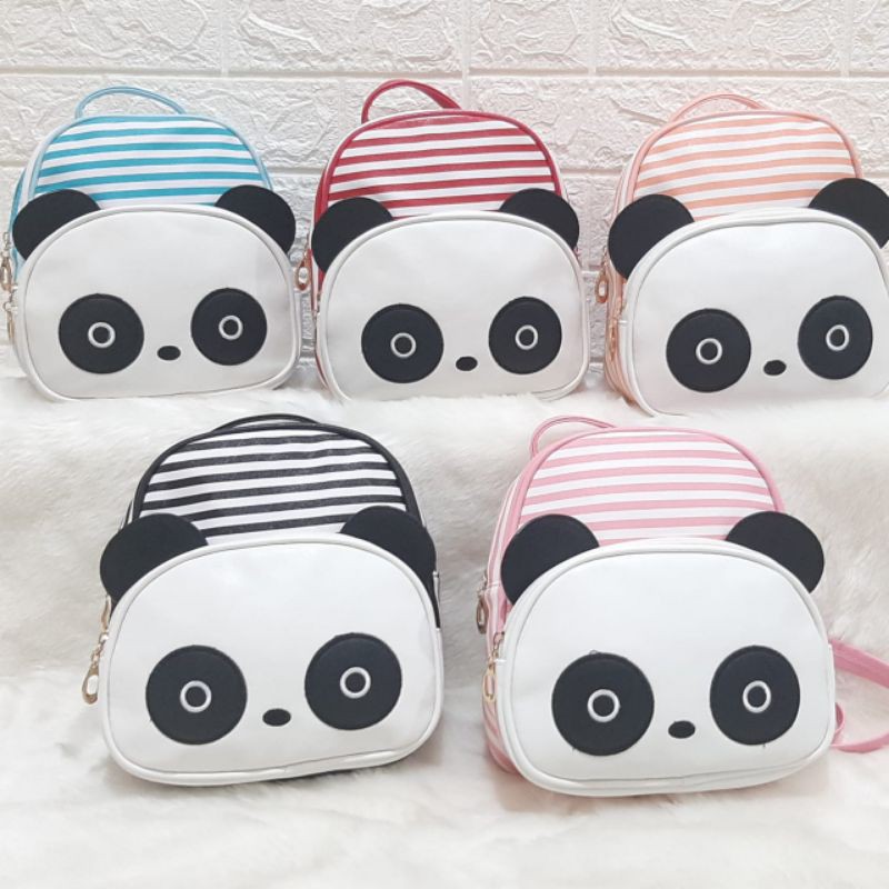 TAS RANSEL PANDA / TAS RANSEL ANAK LUCU FACE PANDA