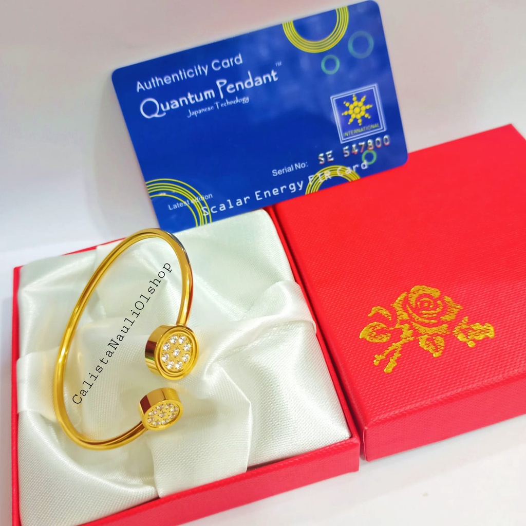 GELANG KESEHATAN WANITA LIFE SECREET WOMEN + BOX + SERTIFIKAT