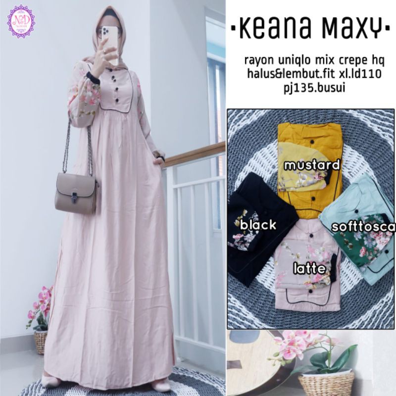Gamis Keana Maxy fit XL