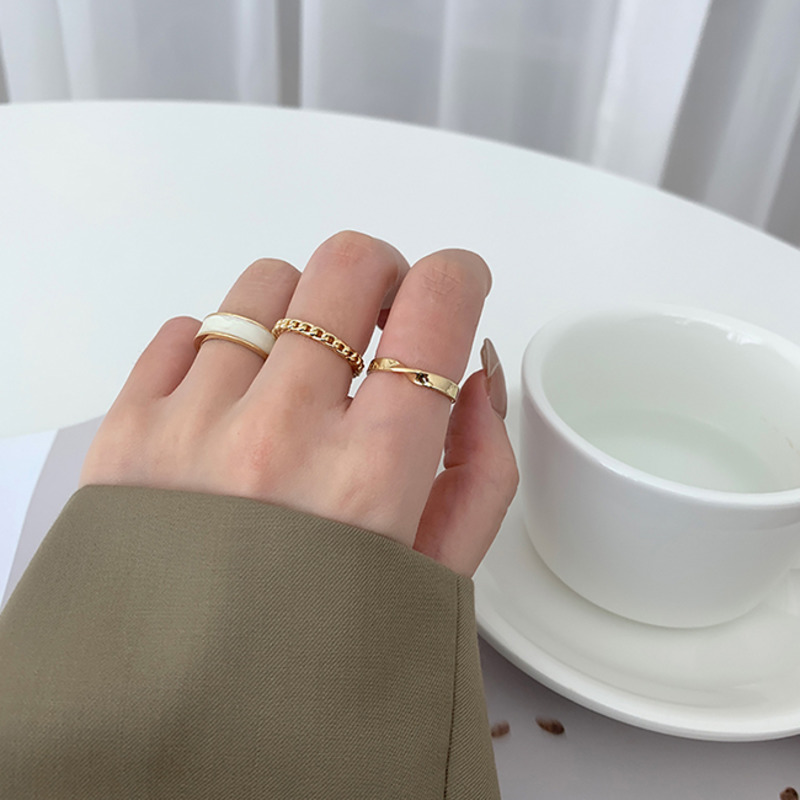 Cincin Gaya Retro Untuk Aksesoris