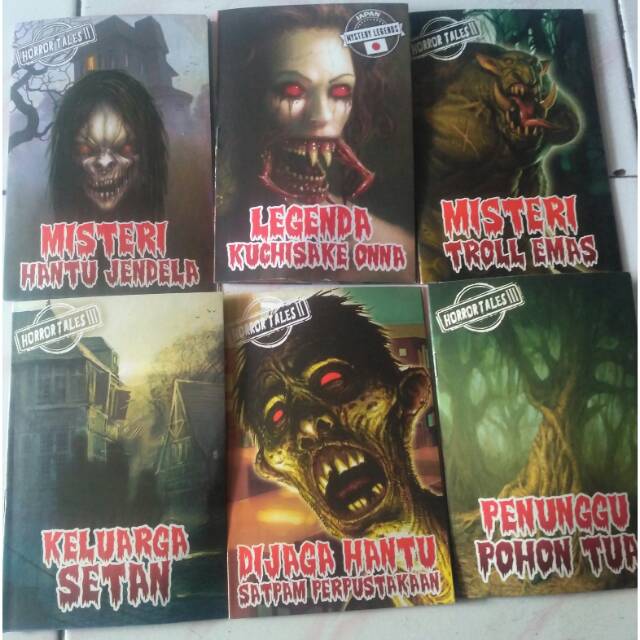 45 Buku Cerita Hantu Online Gratis Terbaik