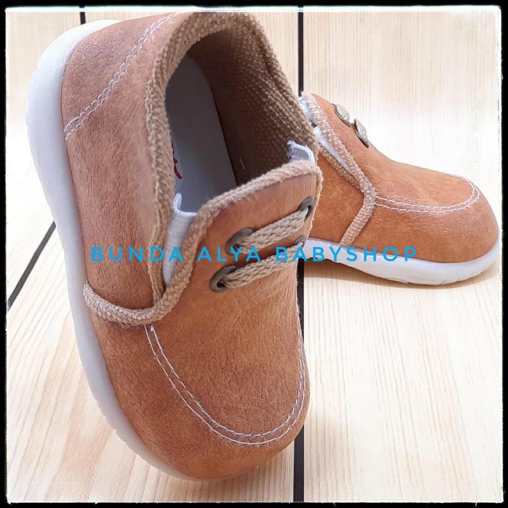 Sepatu Anak Laki Usia 3 4 Tahun COKLAT - Sepatu Anak Cowok Casual Real Pic Size 29 - 30 SALE