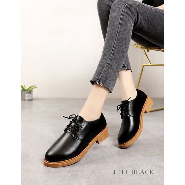 SEPATU WANITA FASHION OXFORD ONEX 113