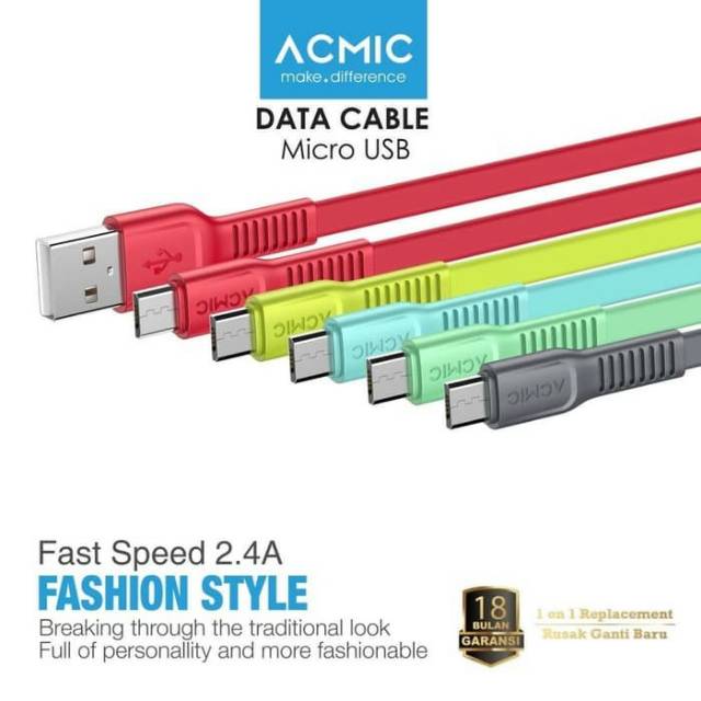 Acmic Kabel Data Charger Fast Charging