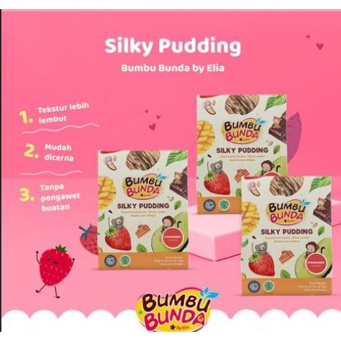 Bumbu Bunda Elia - Silky Pudding Anak / Snack MPASI / Silky Puding / Snack Bayi / Snack Anak / Cemilan Bayi / Cemilan Anak