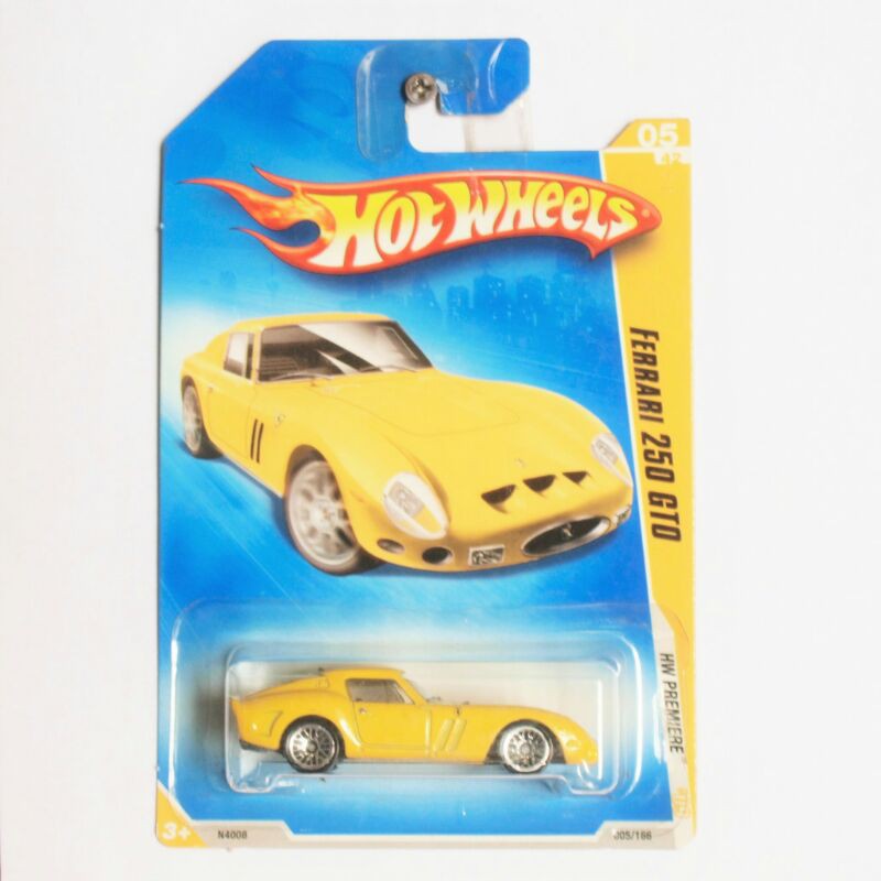 Hot wheels Ferrari 250 GTO kuning
