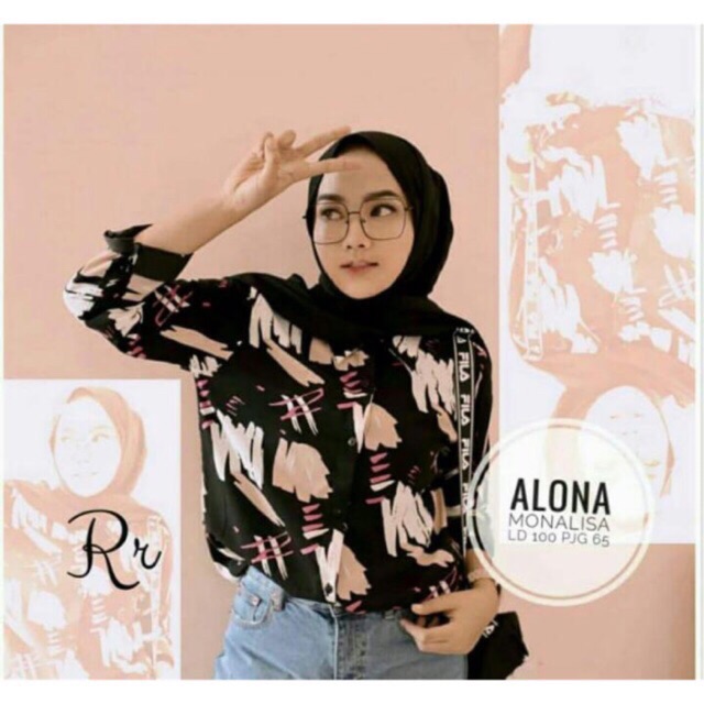 

Blouse monalisa crayon // blus crayon monalisa // kemeja crayon
