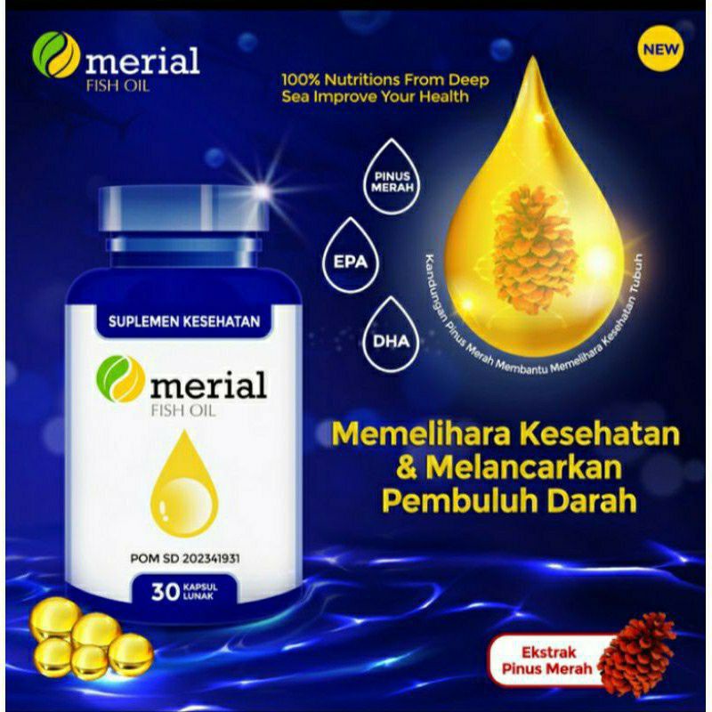Merial Red Pine Korea New Original Ciri Asli Import Dijamin Herbal