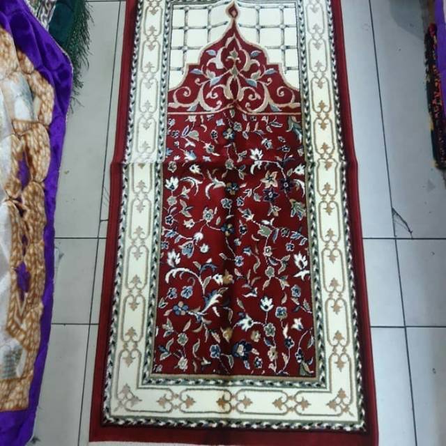 Sajadah ar-raudah midi|oleh oleh haji dan umroh