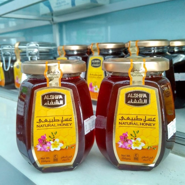 

Madu Arab ALSHIFA BPOM | AL-SHIFA Botol kaca 250 gr Dijamin Original