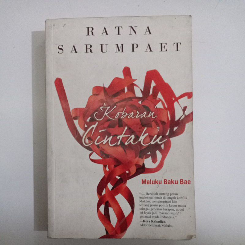 BUKU NOVEL KORBAN CINTAKU MALUKU BAKU BAE OLEH.RATNA SARUMPAET