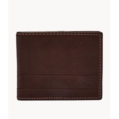 Lufkin Bifold darkbrown dompet lipat pria