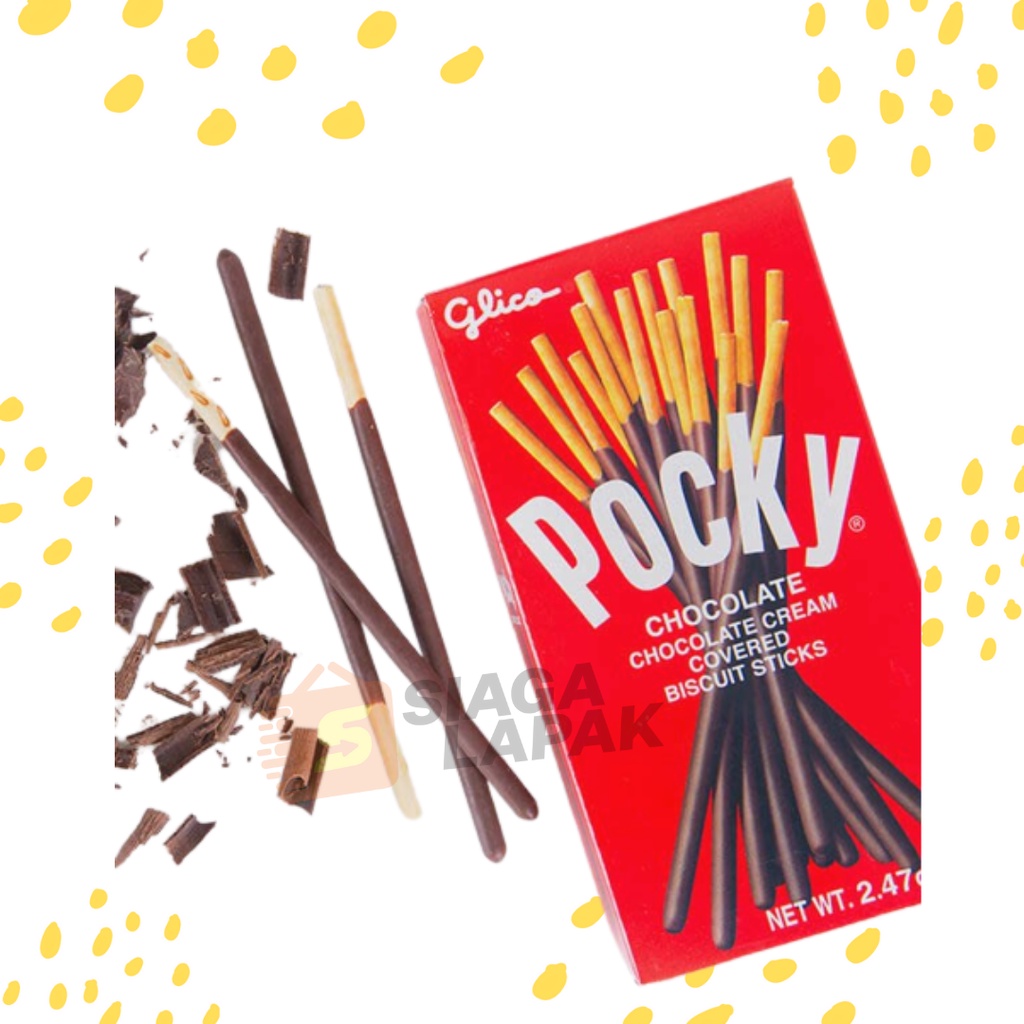 Pocky Glico Stik Biskuit 45 / 47gr