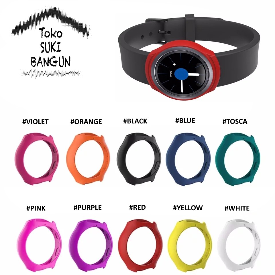 Bumper Case Samsung Gear S2 RM-720 RM-730 Rubber Silicone Cover