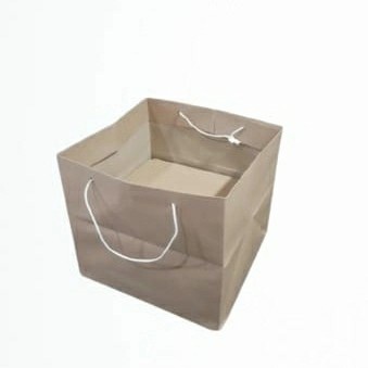 

✨ BISA COD ✨ paper bag tas kertas coklat cocok untuk kemasan Box 28x28
