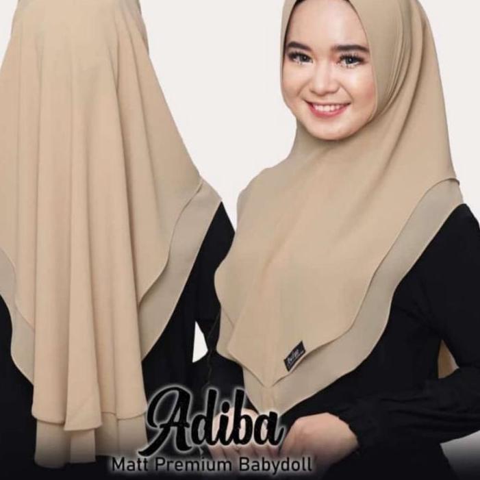 Ω Kerudung adiba / ori awliya collection / kerudung ceruty premium / grosir jilbab ✭